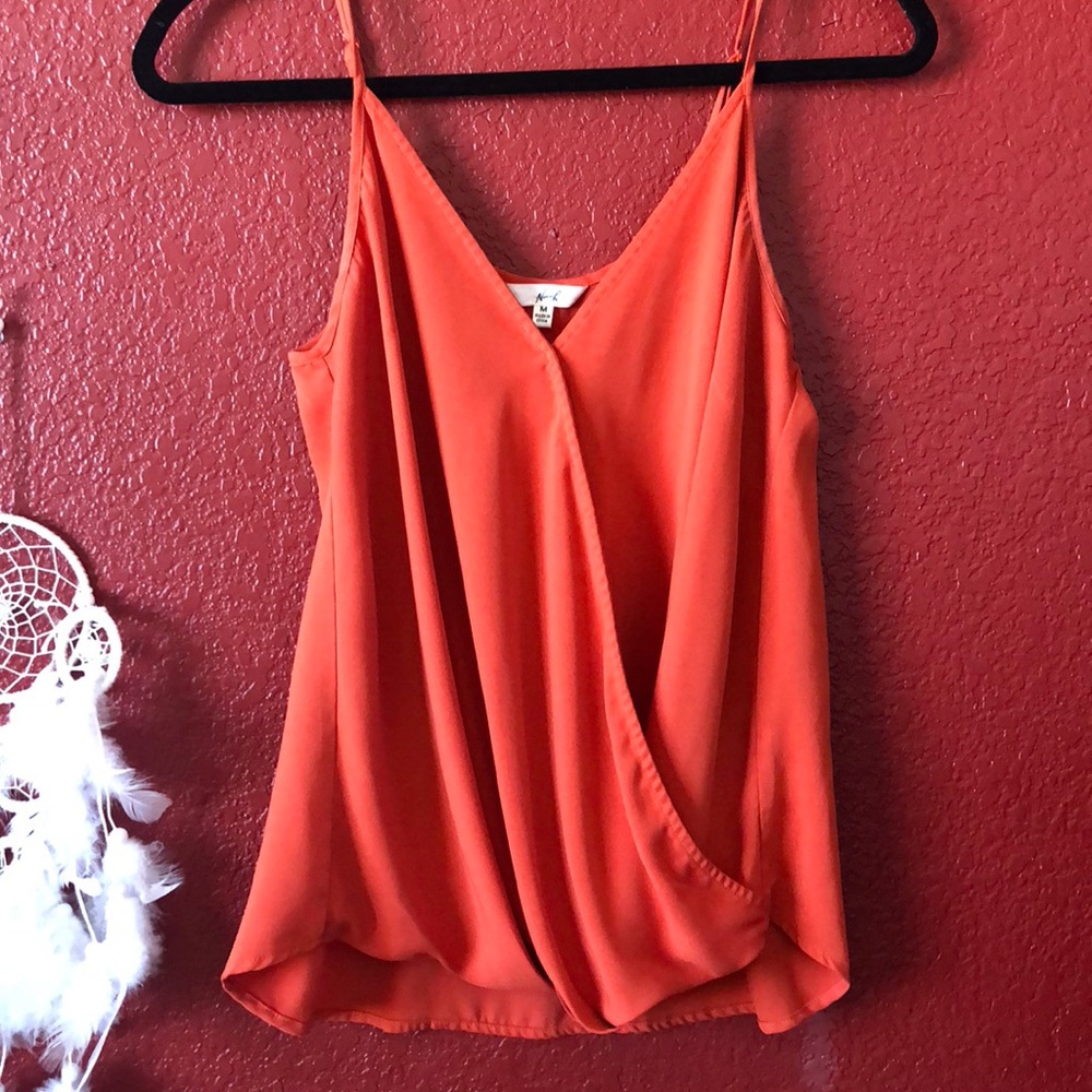 Burnt orange tank top